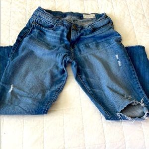 Pistola distressed denim jeans size 29